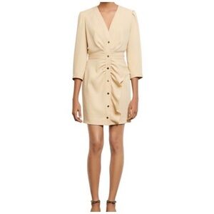 Sandro beige dress
